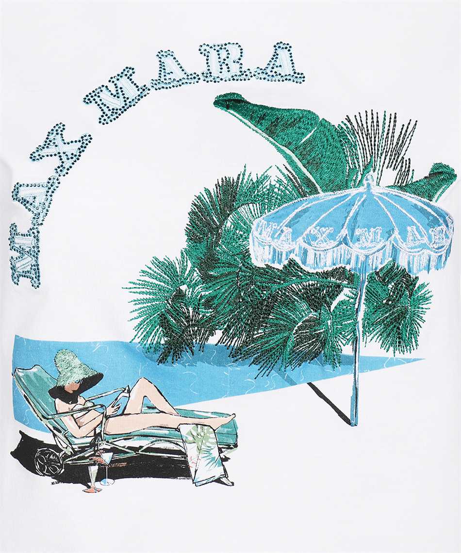 Max Mara Cotton T-shirt Wit