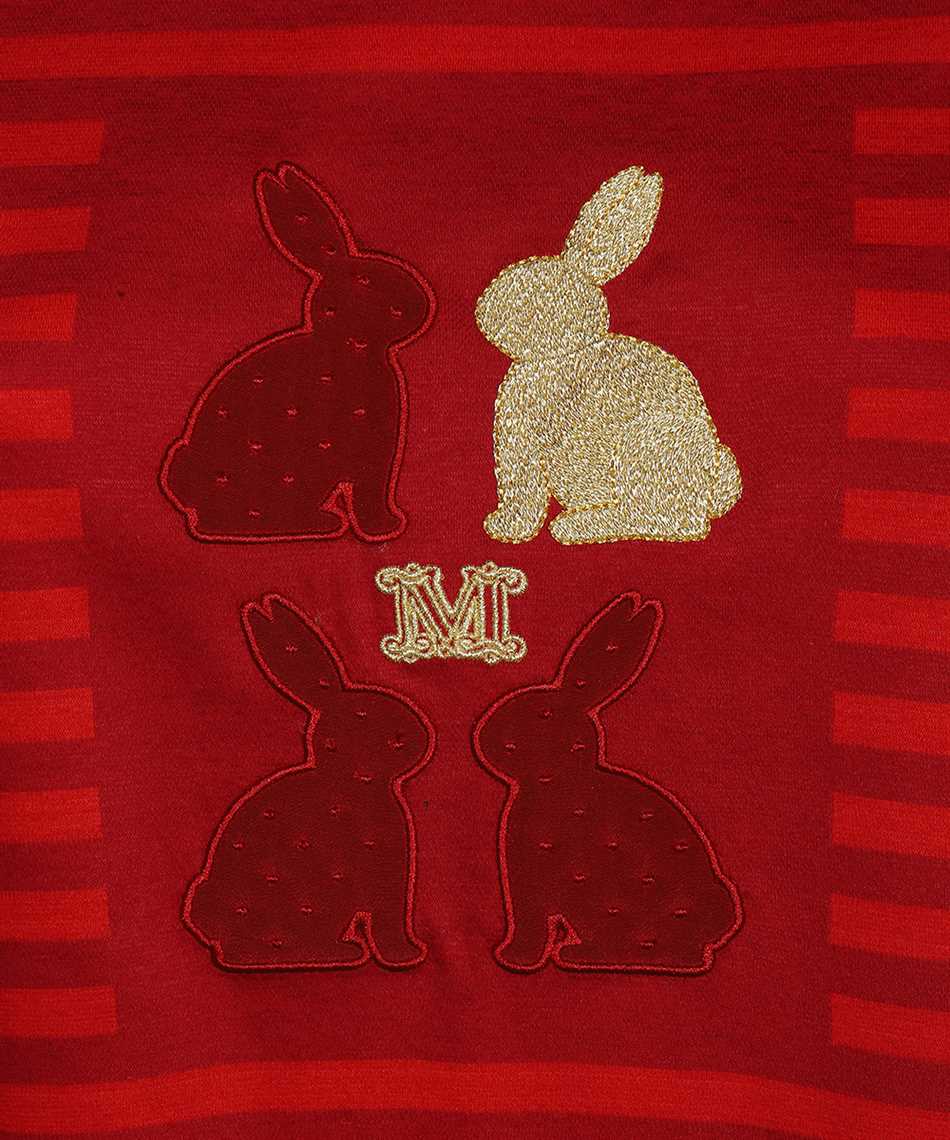 Max Mara Long sleeve cotton t-shirt Rood