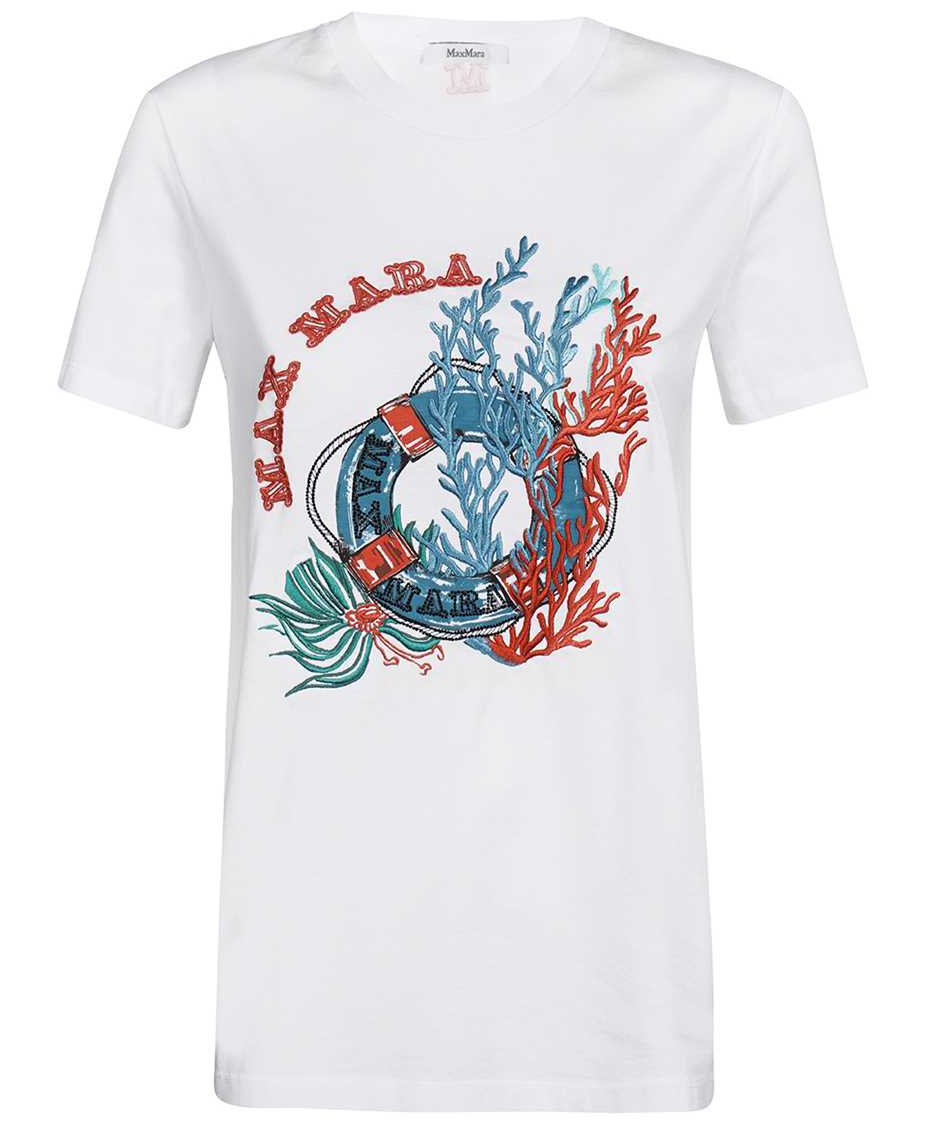 Max Mara Cotton T-shirt Wit