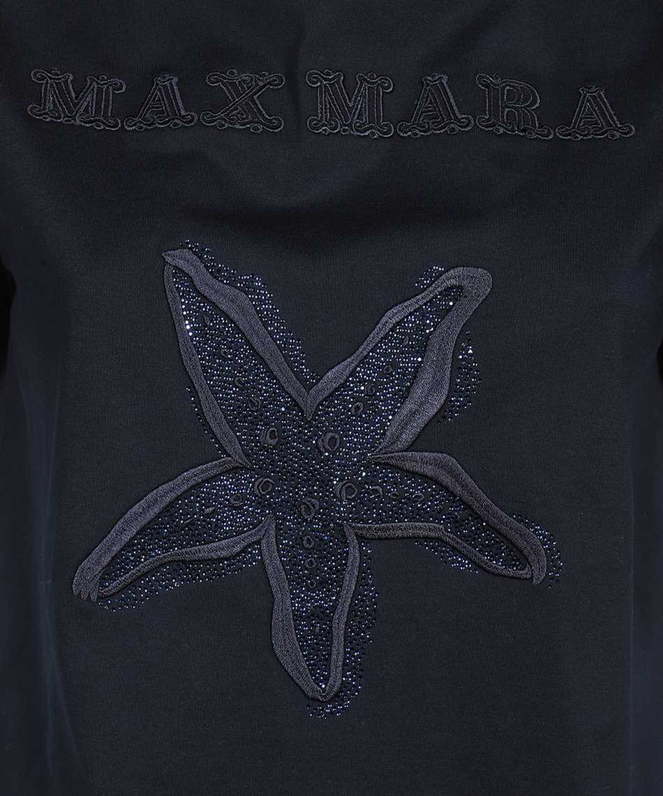 Max Mara Cotton T-shirt Blauw