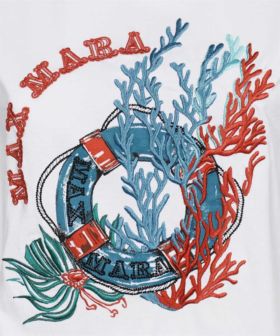 Max Mara Cotton T-shirt Wit