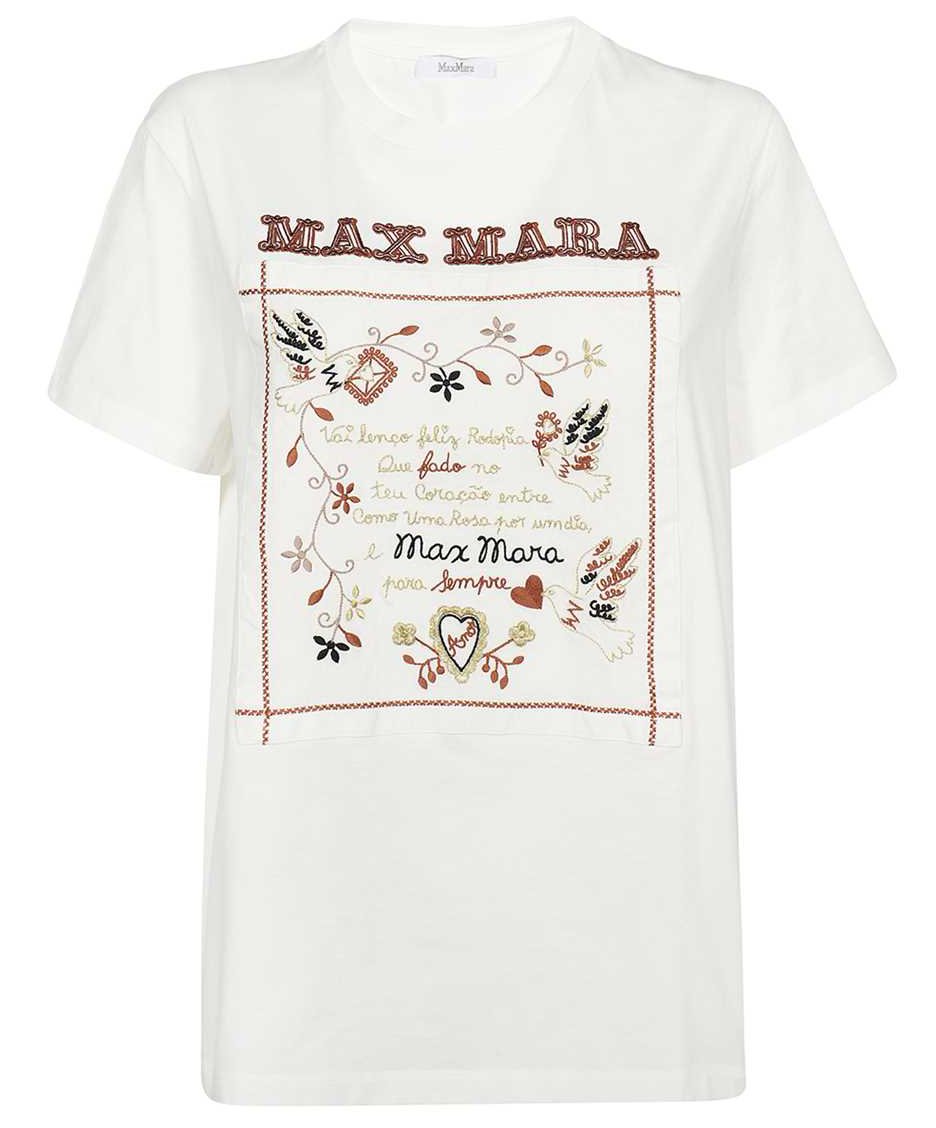 Max Mara Cotton T-shirt Wit