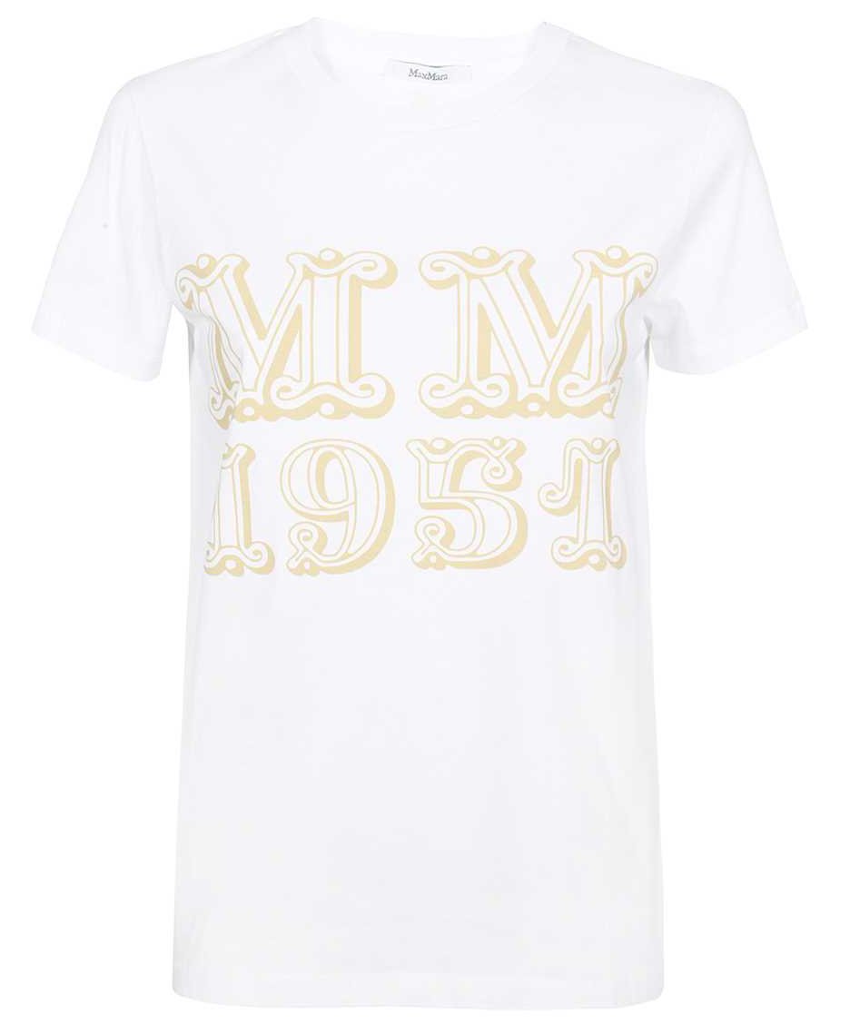 Max Mara Cotton T-shirt Wit