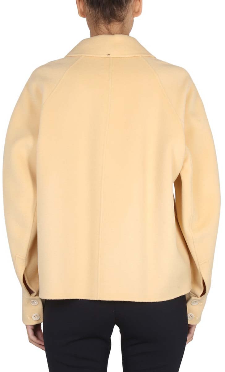 Max Mara "Pink" Short Coat Roze