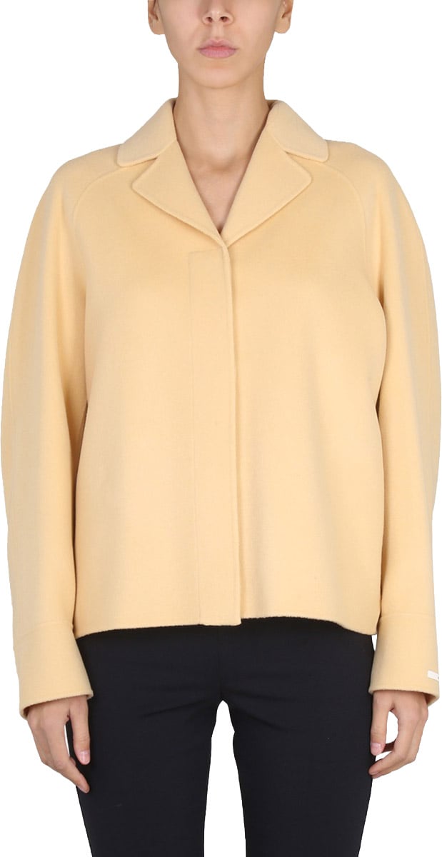 Max Mara "Pink" Short Coat Roze