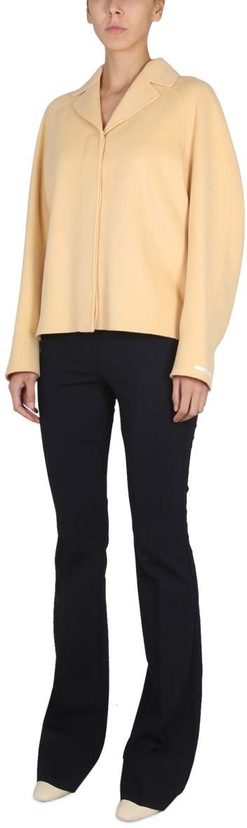 Max Mara "Pink" Short Coat Roze