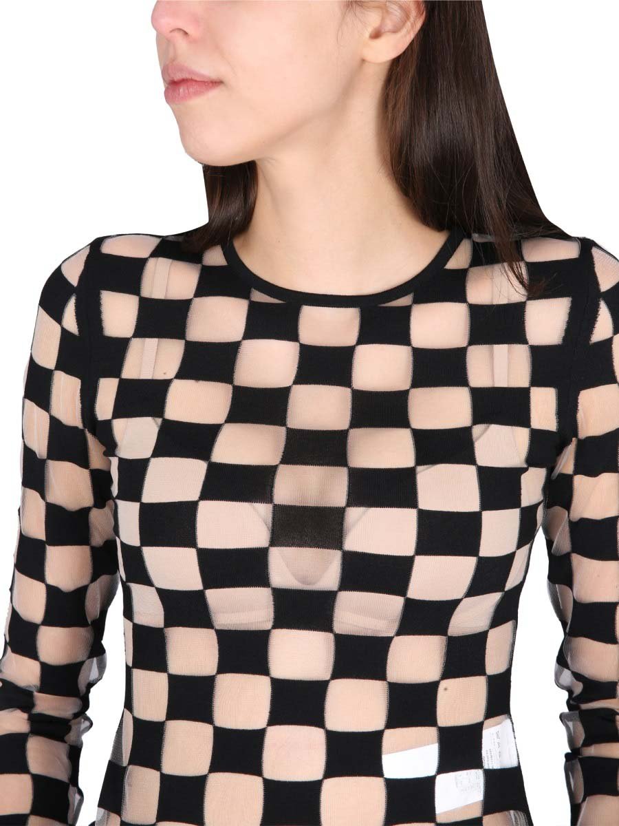 Max Mara Classic Crew-Neck Top Zwart
