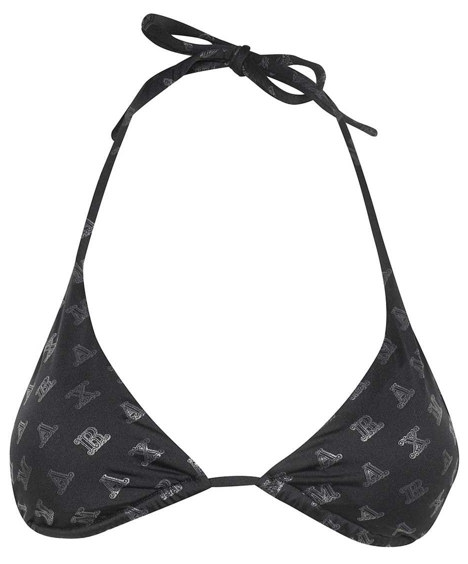 Max Mara Triangle bikini top Zwart