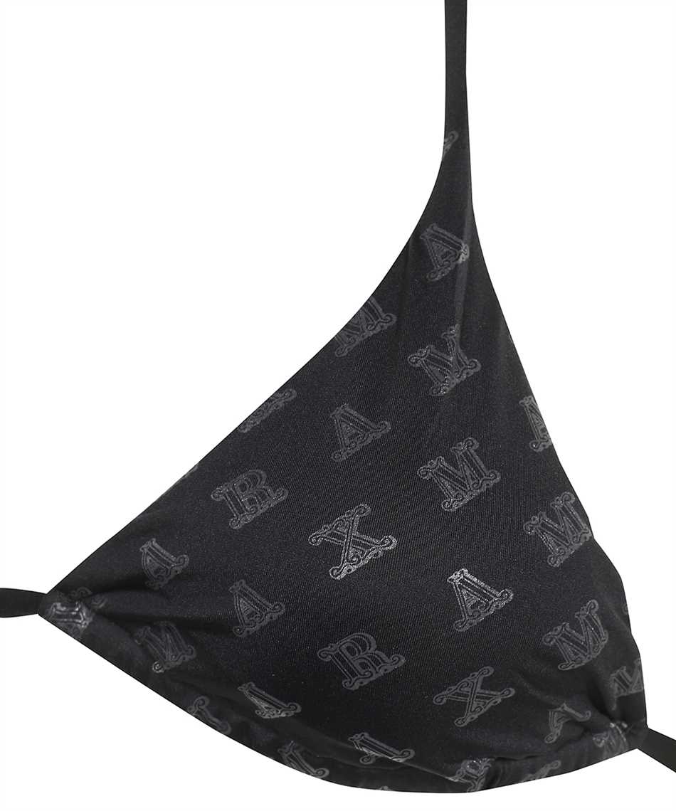Max Mara Triangle bikini top Zwart