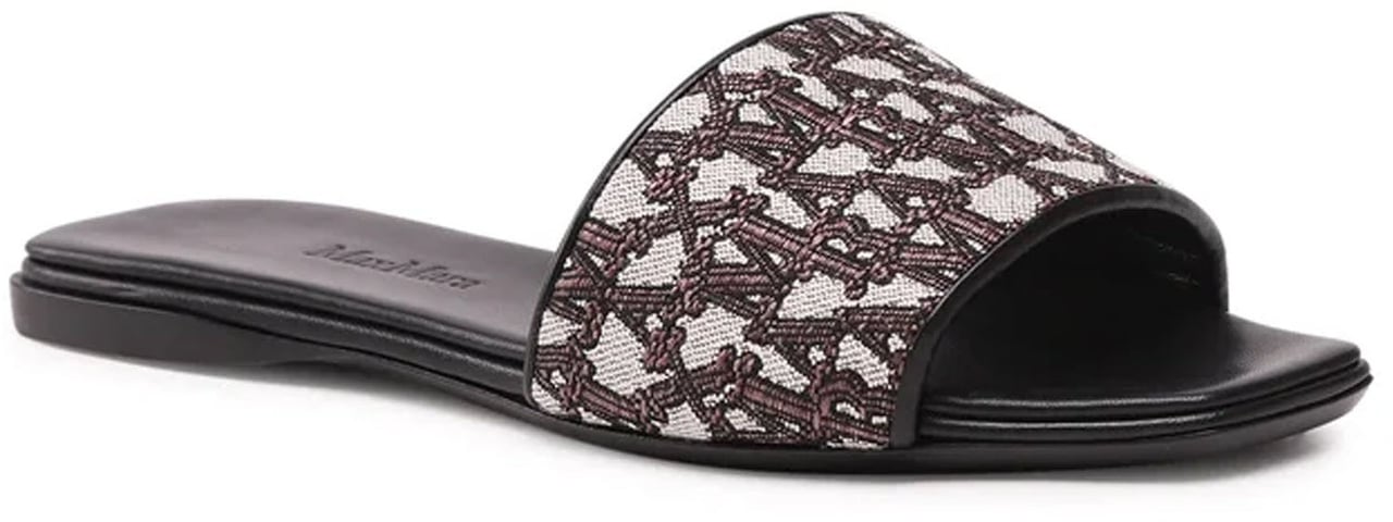 Max Mara Max Mara Fridac Logo Slides Bruin