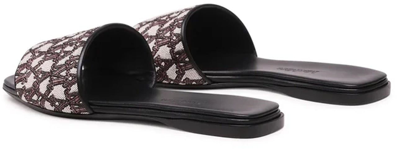 Max Mara Max Mara Fridac Logo Slides Bruin