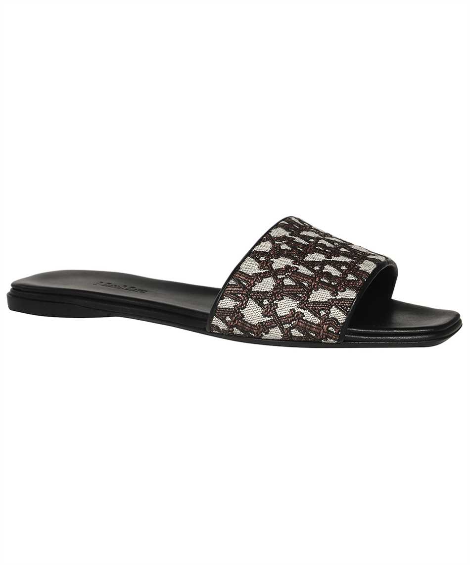 Max Mara Slides with logo Bruin