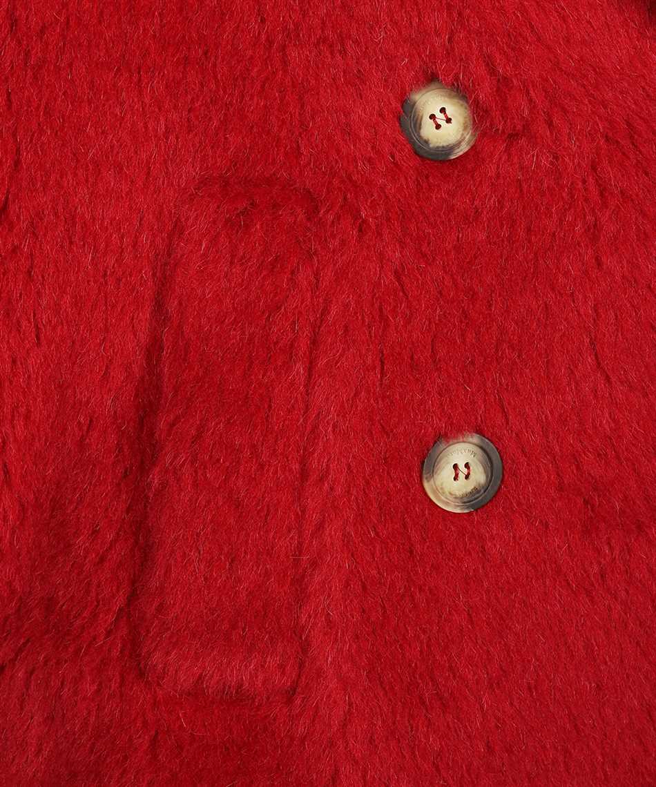 Max Mara Double-breasted coat Rood