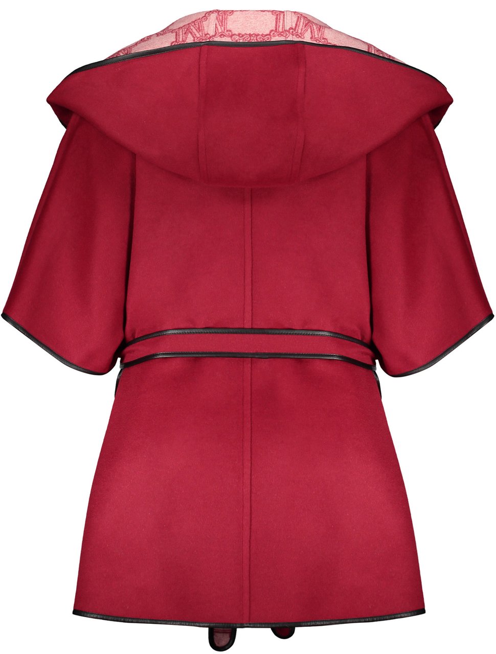 Max Mara Wool cape Rood