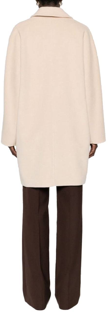 Max Mara Pila Wool And Cashmere Coat Beige