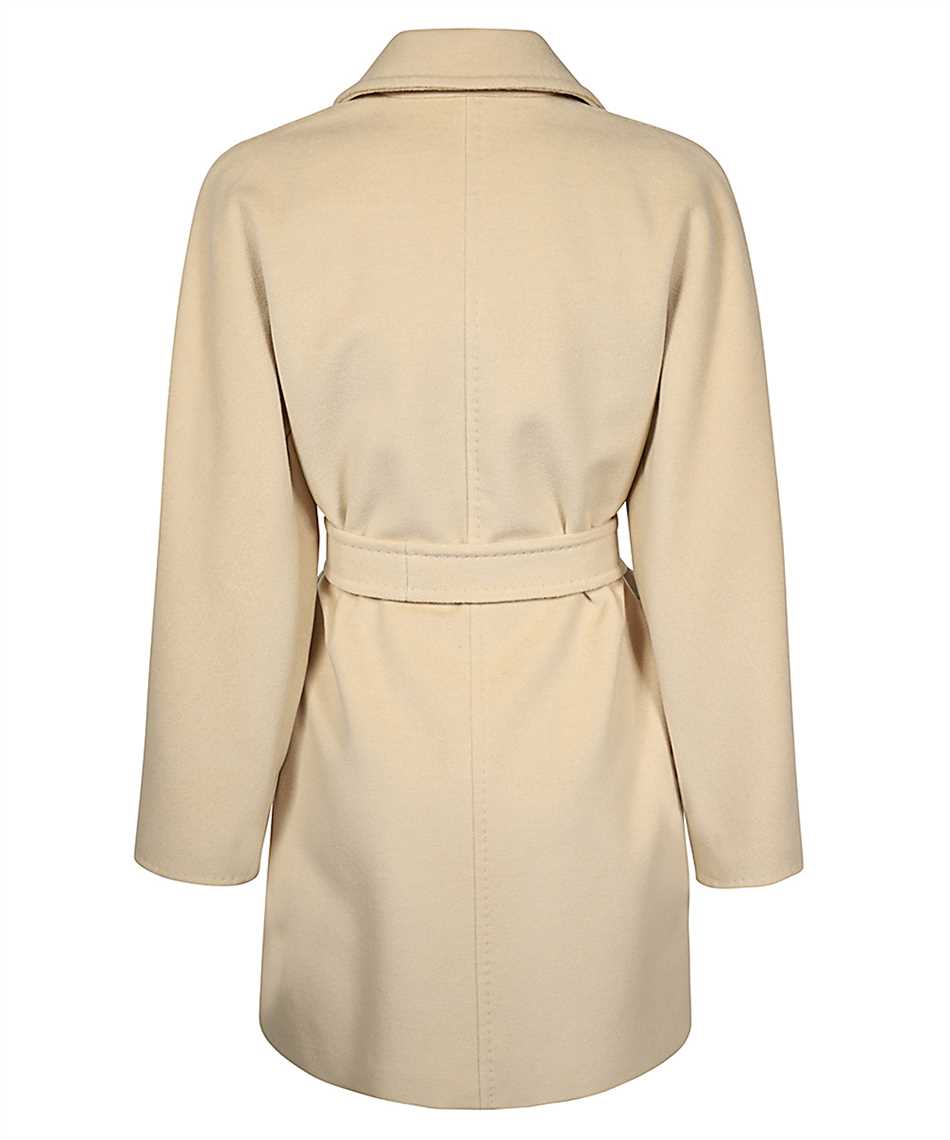 Max Mara Double-breasted wool and cashmere coat Beige