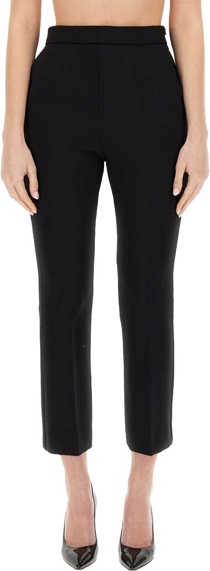 Max Mara "Nepeta" Wool Pants Zwart