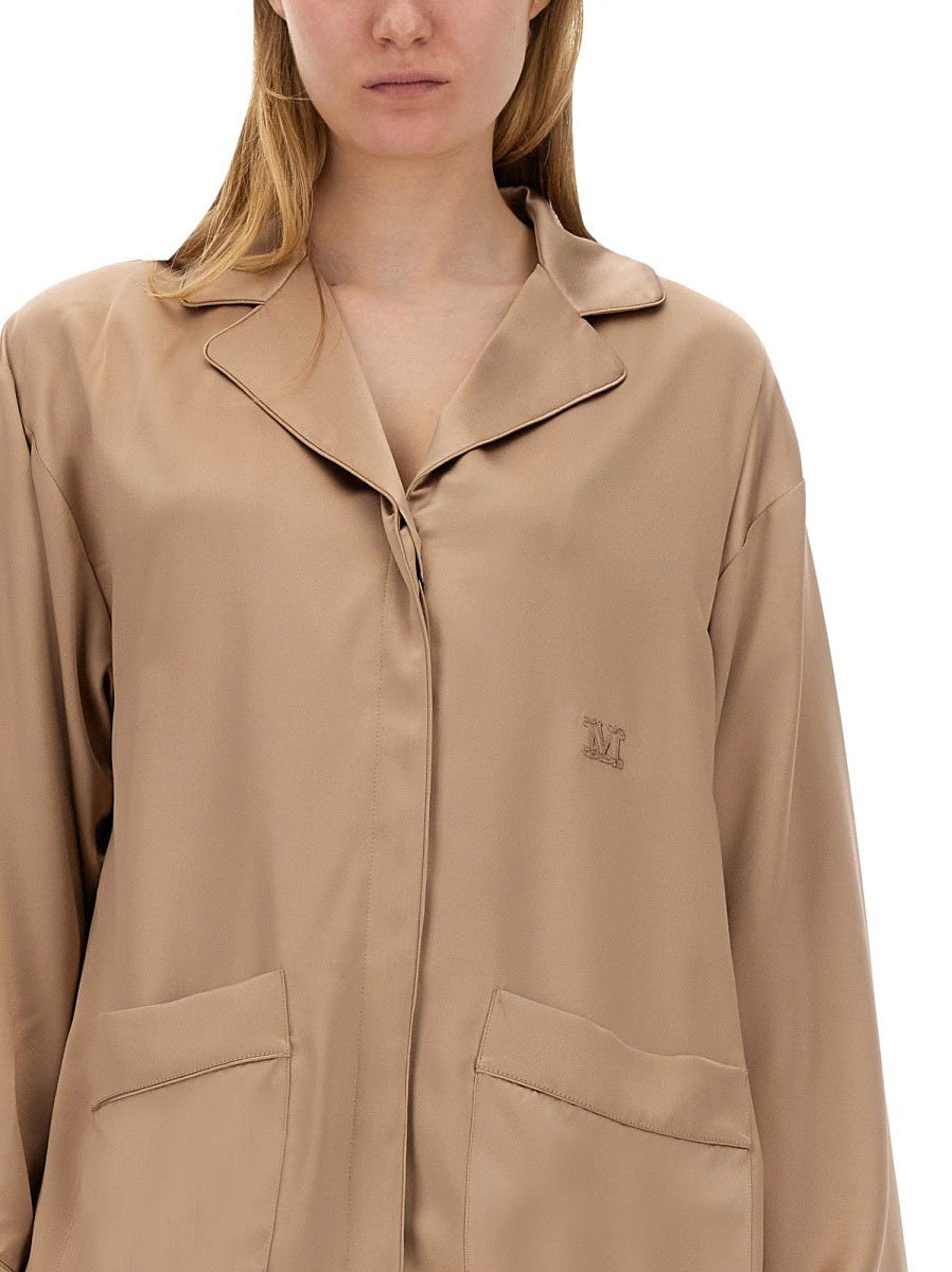 Max Mara "Piano Potter" Silk Shirt Roze
