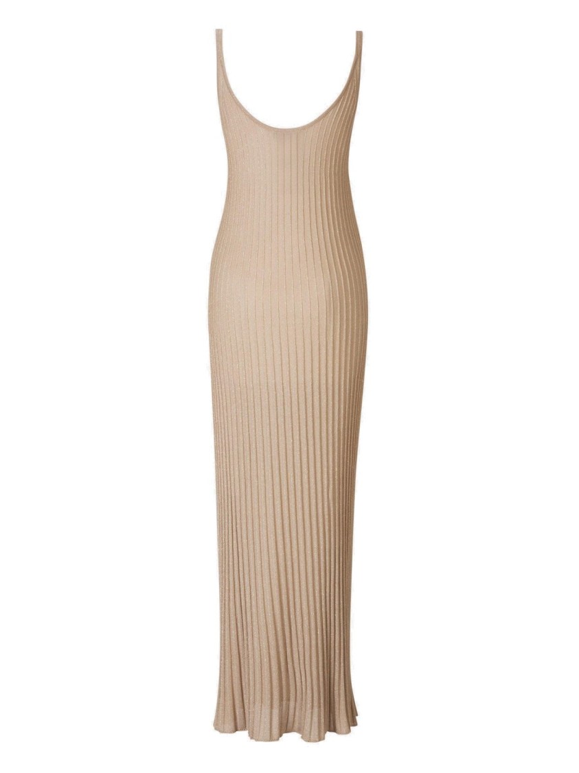 Max Mara Rhythm Piano Dress Neutraal