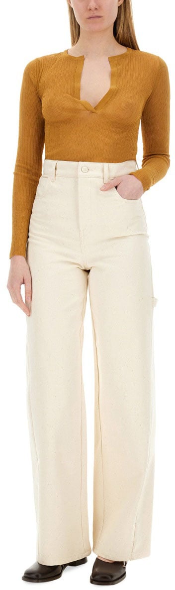 Max Mara "Saggina" Mesh Neutraal
