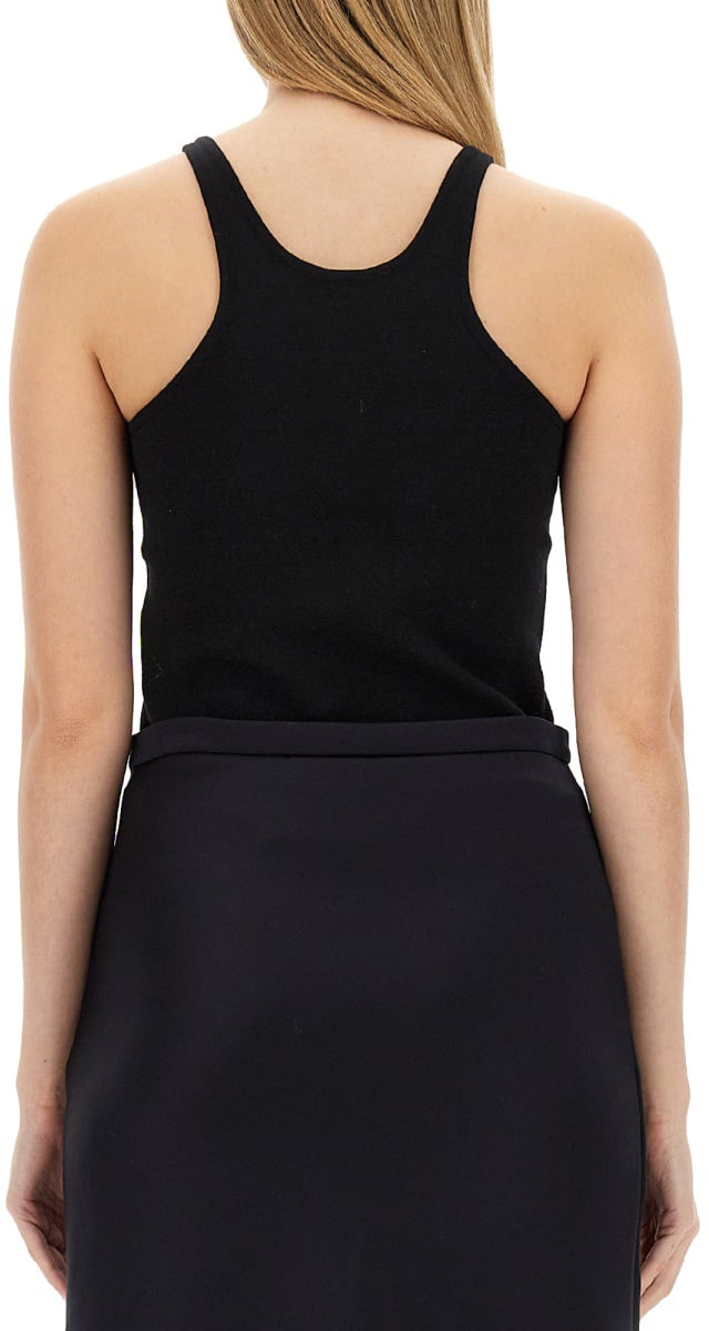 Max Mara "Alfeo" Wool Top Neutraal