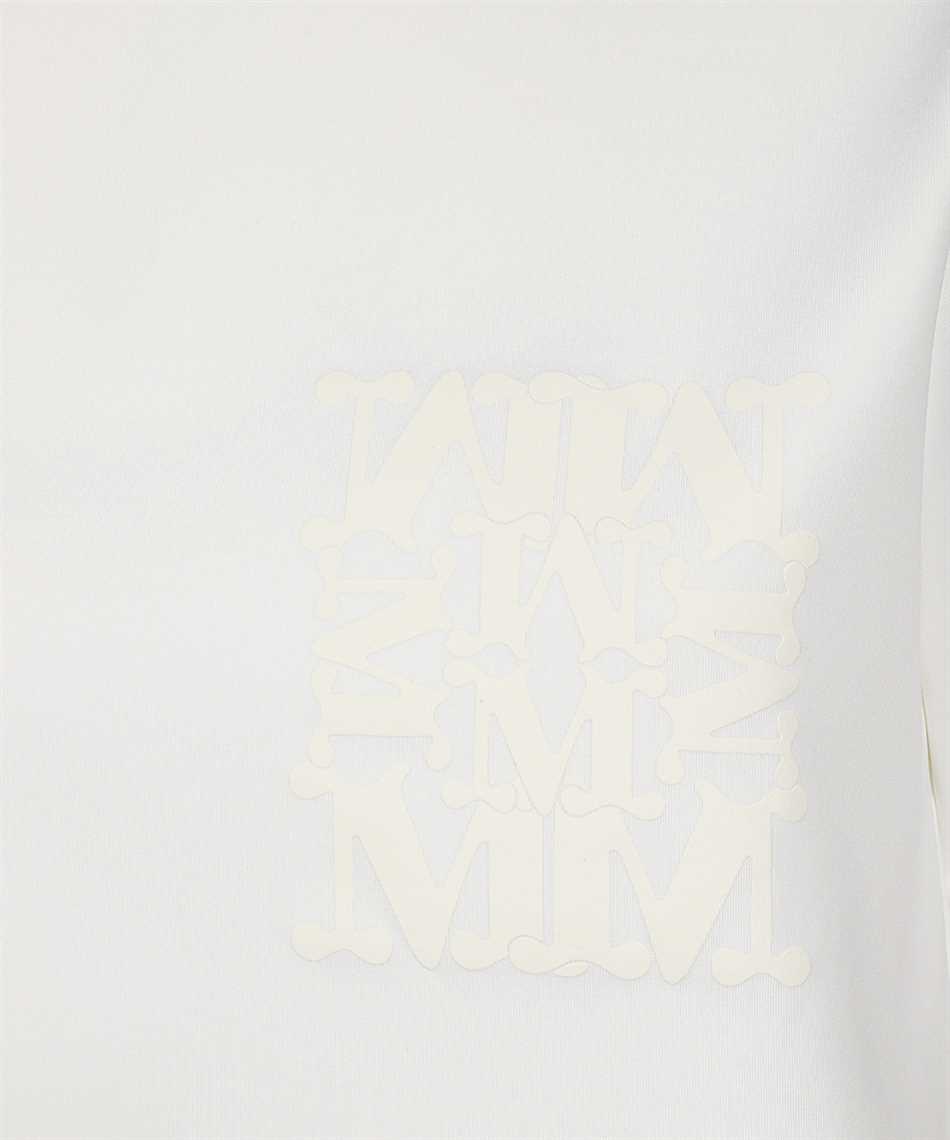 Max Mara Crop-top with logo Wit