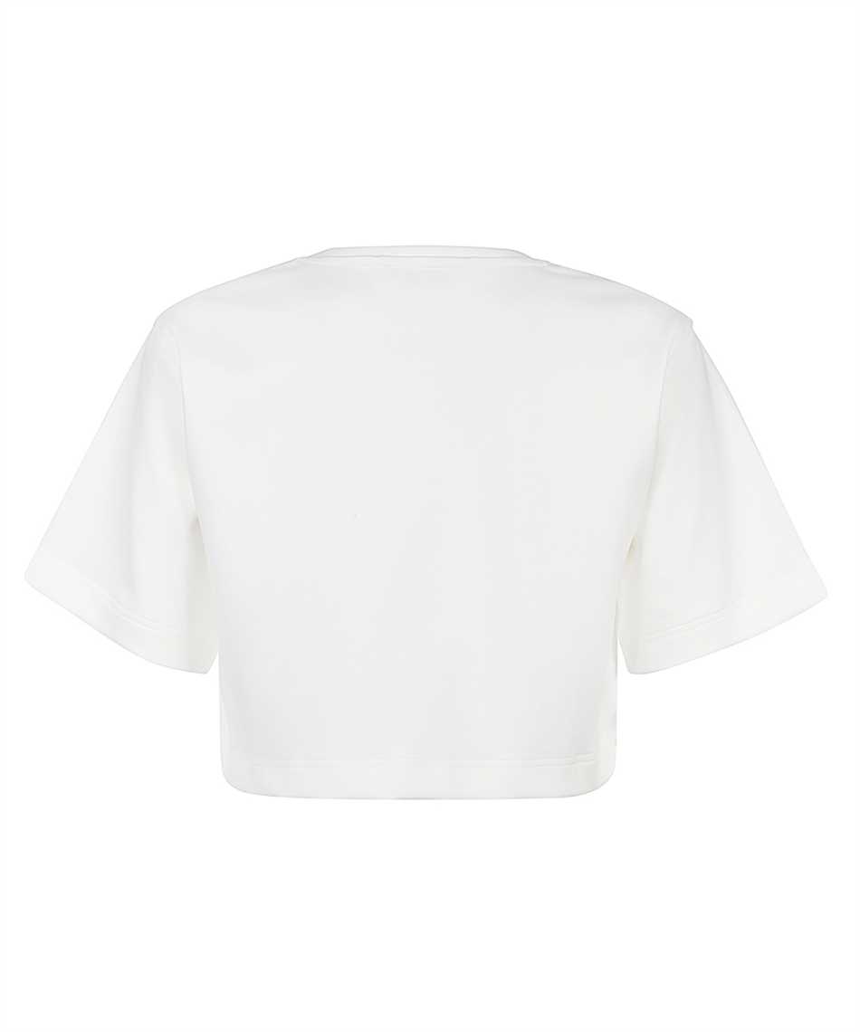 Max Mara Crop-top with logo Wit