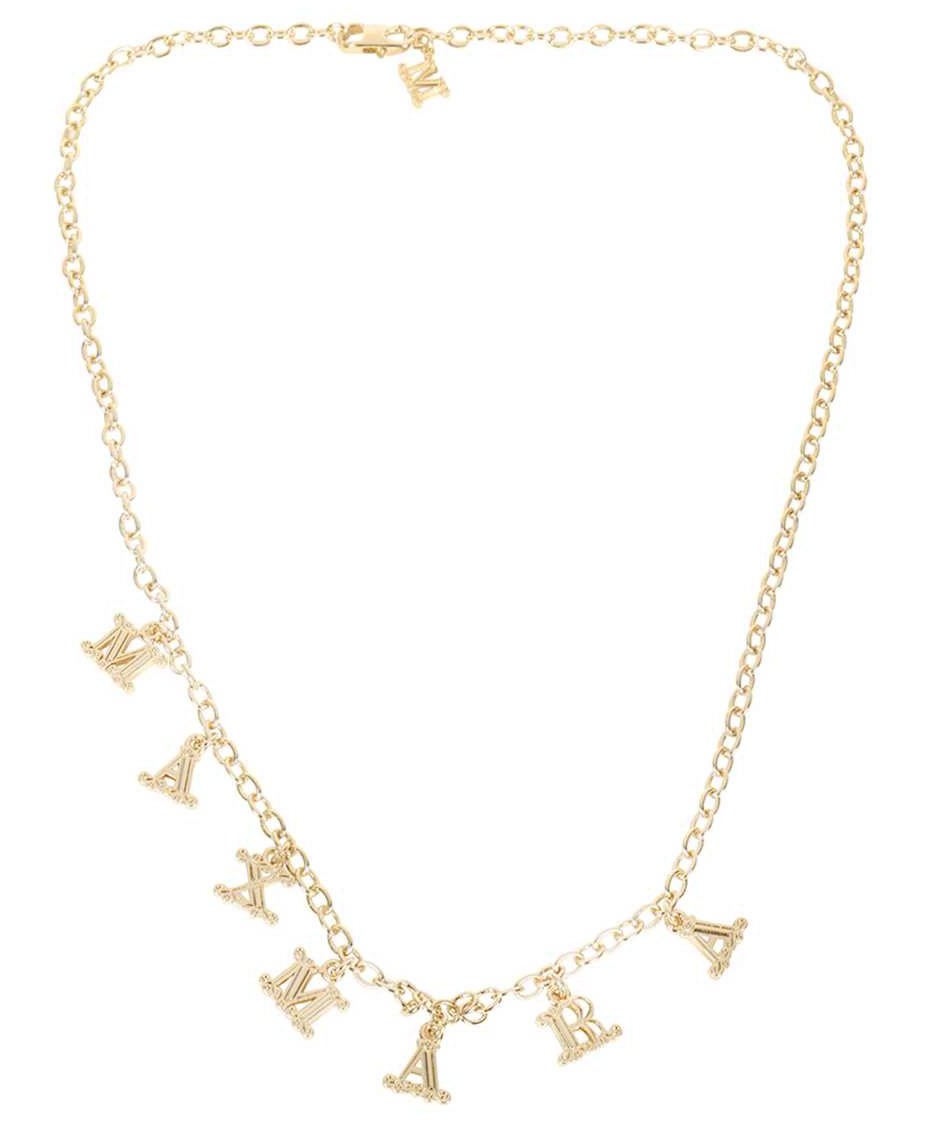 Max Mara Gold-tone metal necklace Goud