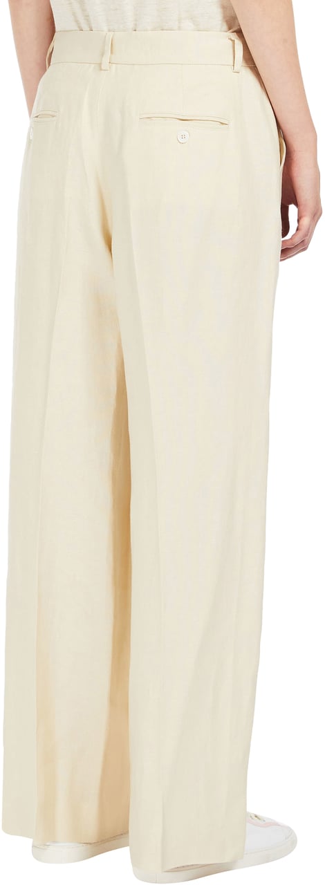 Max Mara Trousers Burro Beige