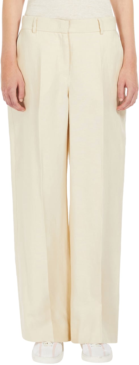Max Mara Trousers Burro Beige