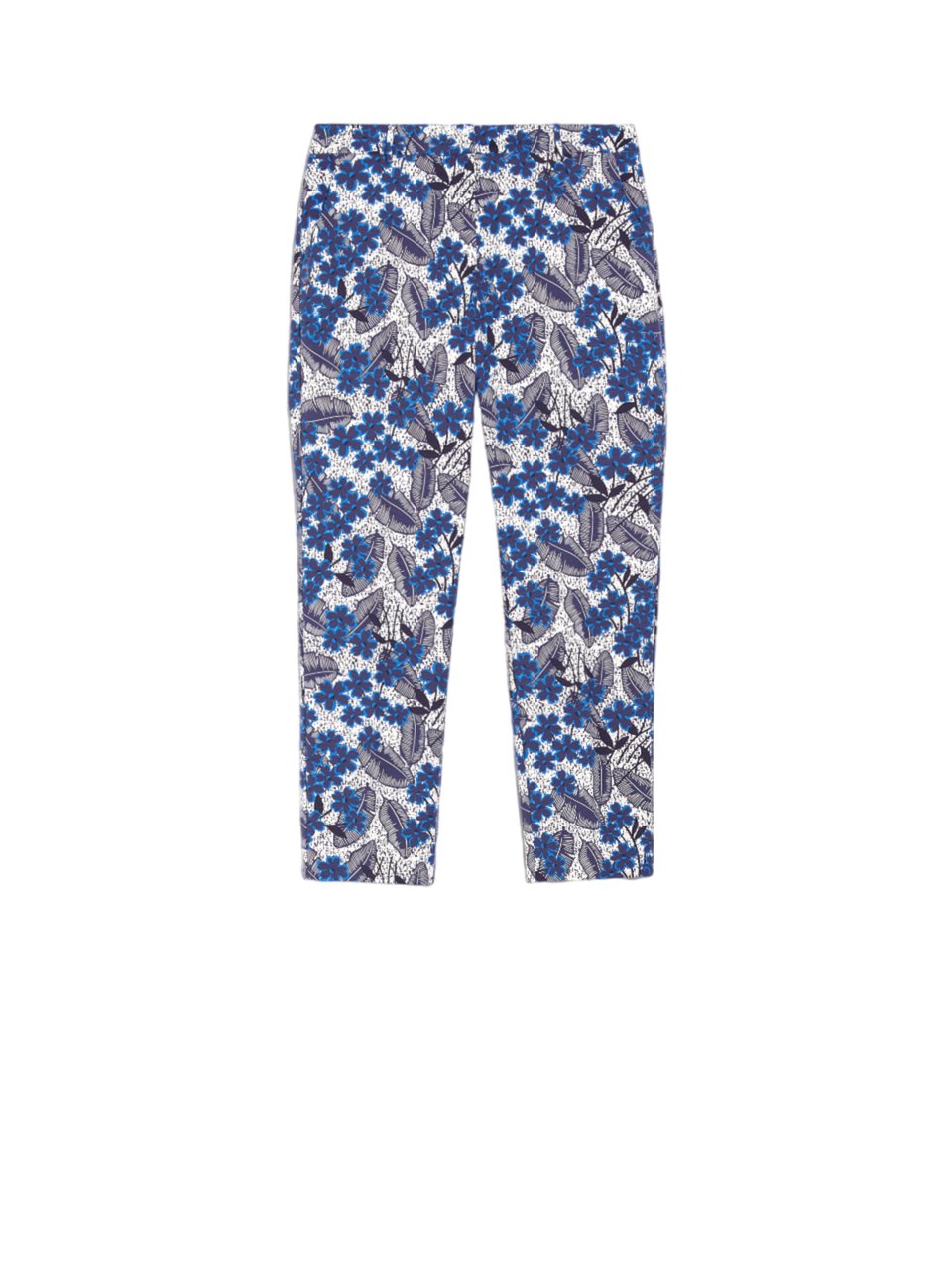 Max Mara Trousers Blue Blauw