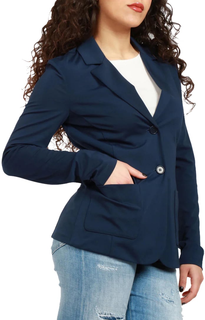 Max Mara Jackets Blue Blauw