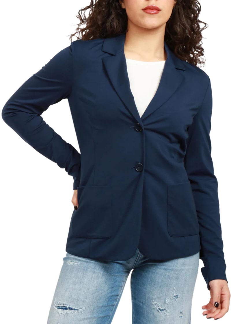 Max Mara Jackets Blue Blauw