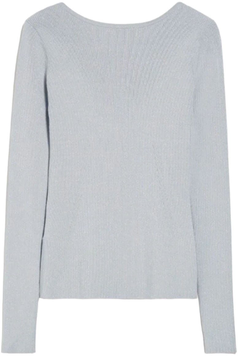 Max Mara Sweaters Silver Zilver