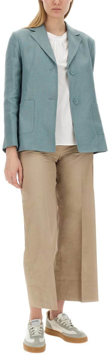 Max Mara "Socrates" Jacket Blauw