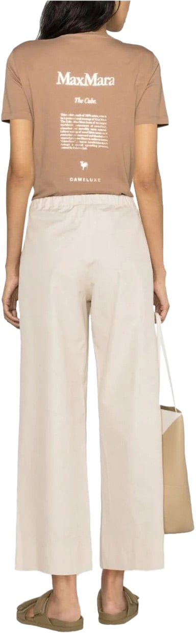 Max Mara Trousers White Wit