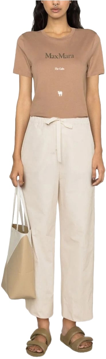 Max Mara Trousers White Wit