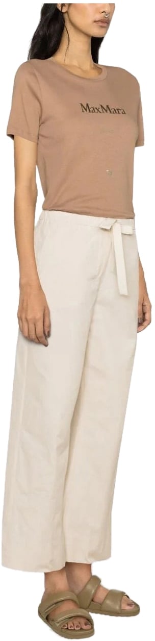 Max Mara Trousers White Wit