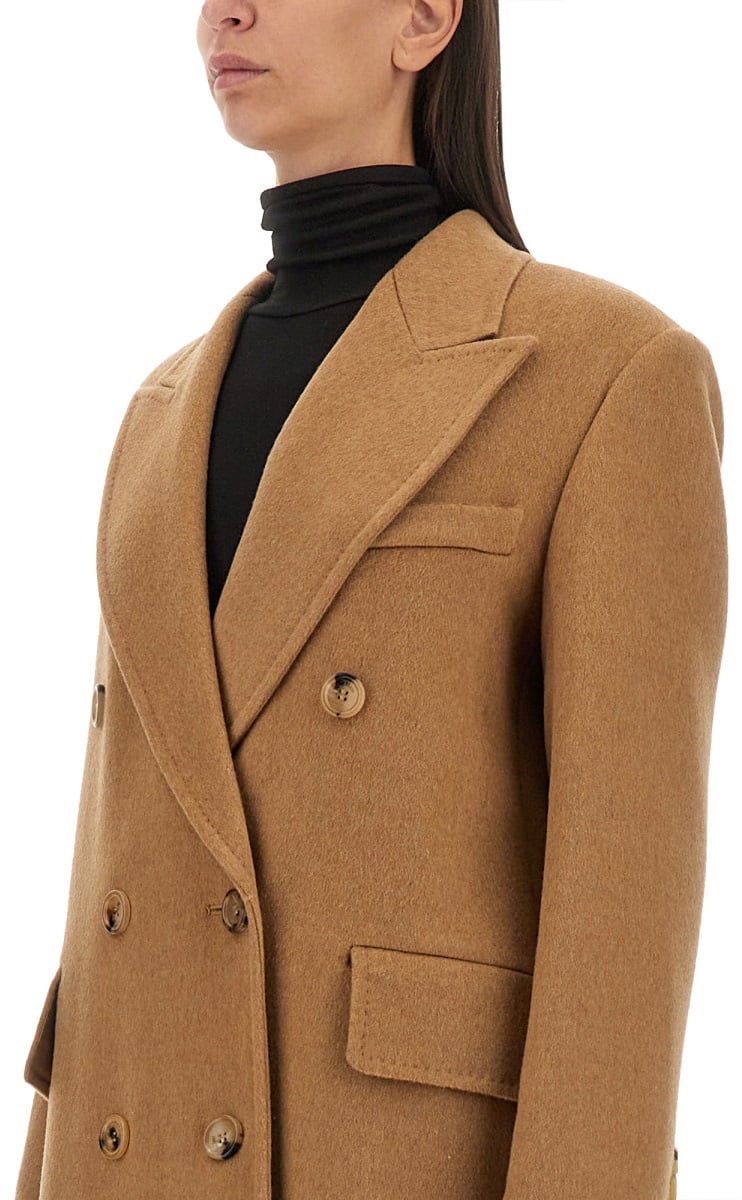 Max Mara "Mushroom" Coat Bruin