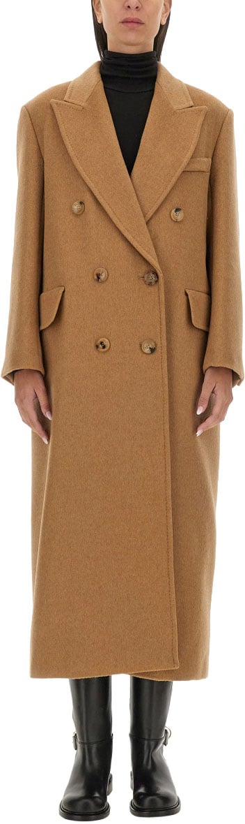 Max Mara "Mushroom" Coat Bruin