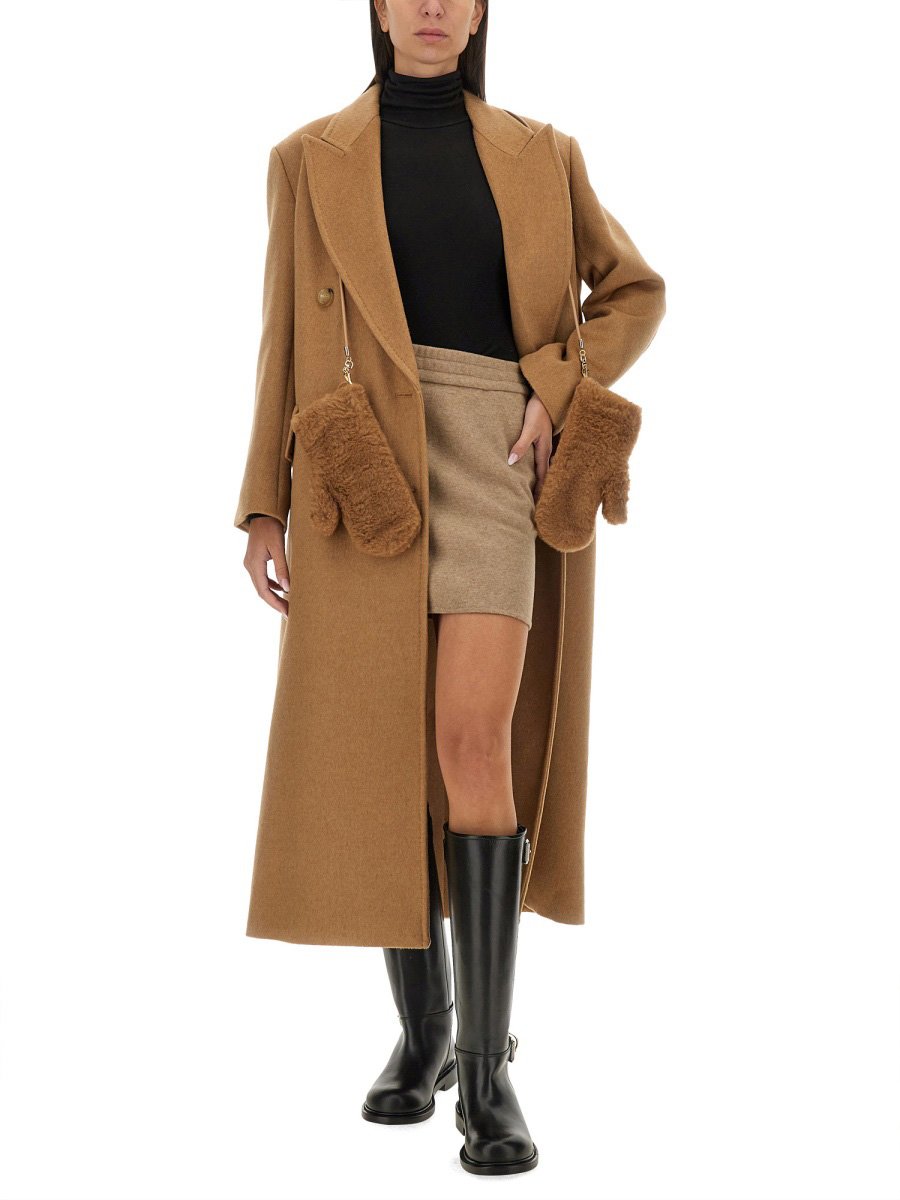 Max Mara "Mushroom" Coat Bruin
