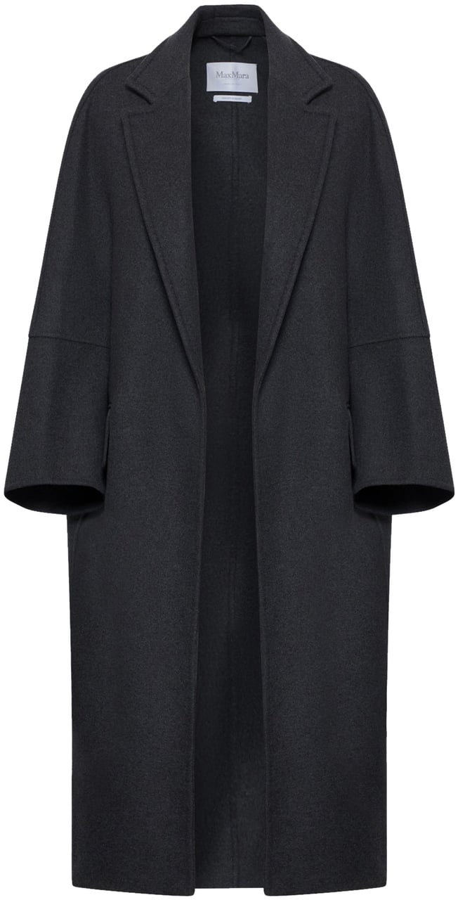 Max Mara Max Mara Asburgo Wool  and cashmere Coat Grijs