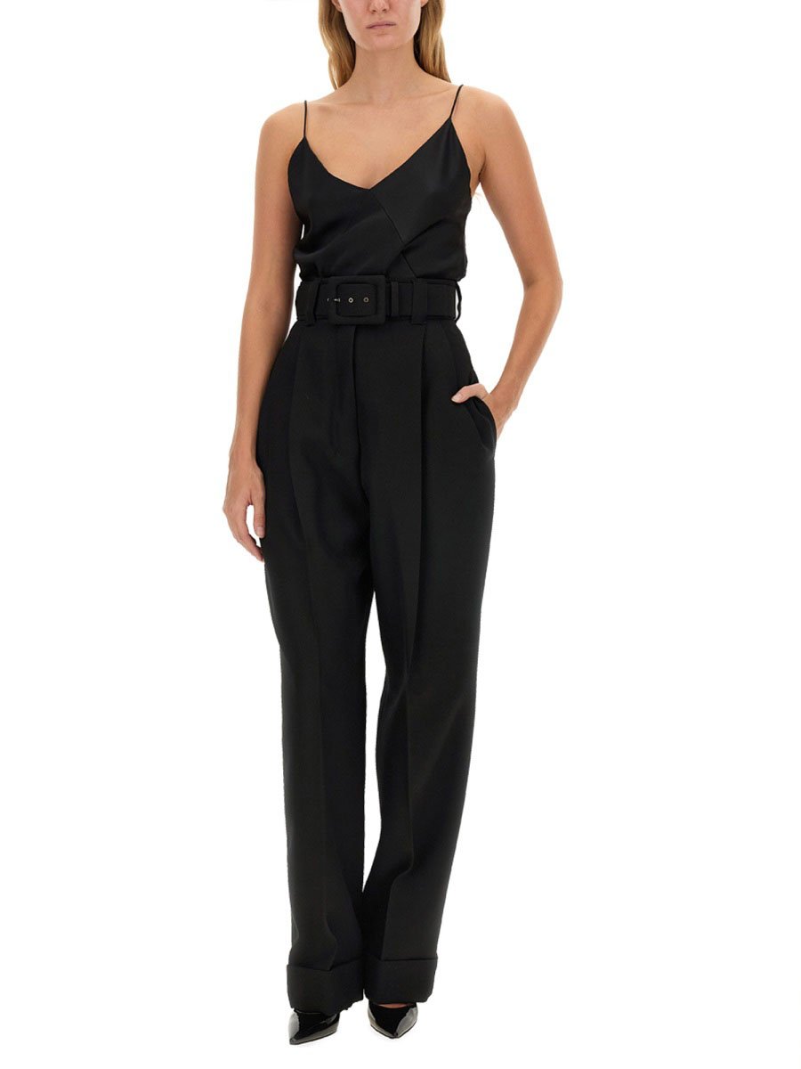 Max Mara "Metello Piano" Top Zwart