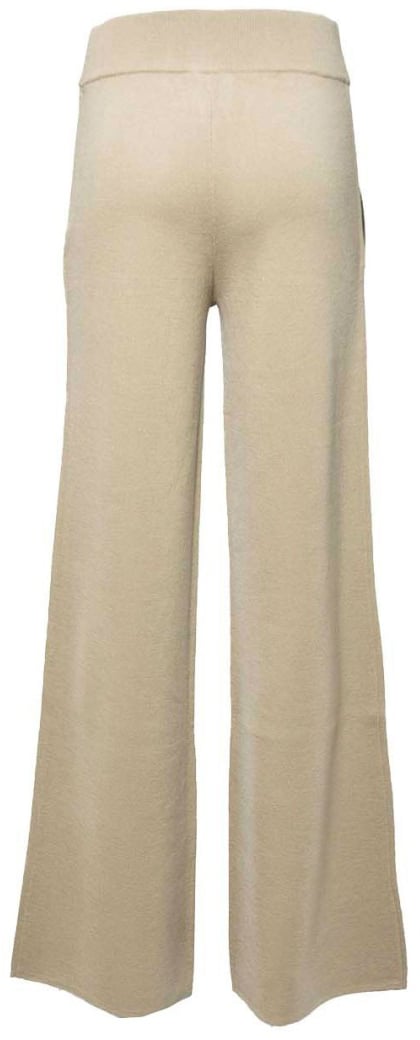 Max Mara Tailored High-Waist Trousers With Wide Legs Neutraal
