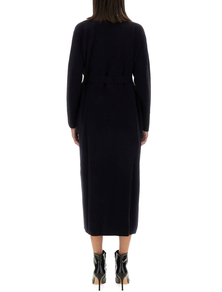 Max Mara Regular Fit Jersey Sweater with Wool Zwart