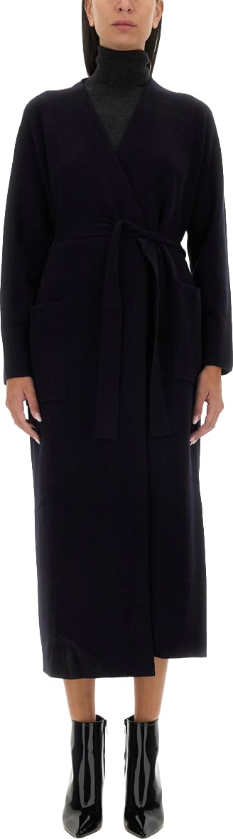 Max Mara Regular Fit Jersey Sweater with Wool Zwart