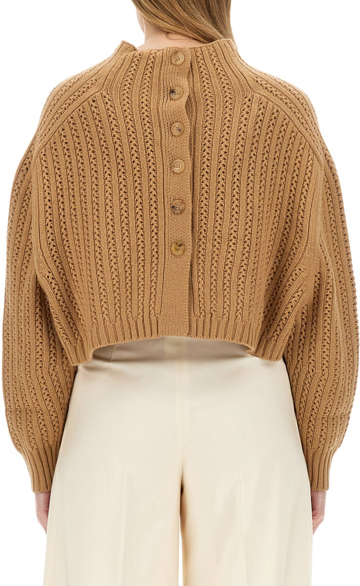 Max Mara "Hodeida" Jersey Neutraal