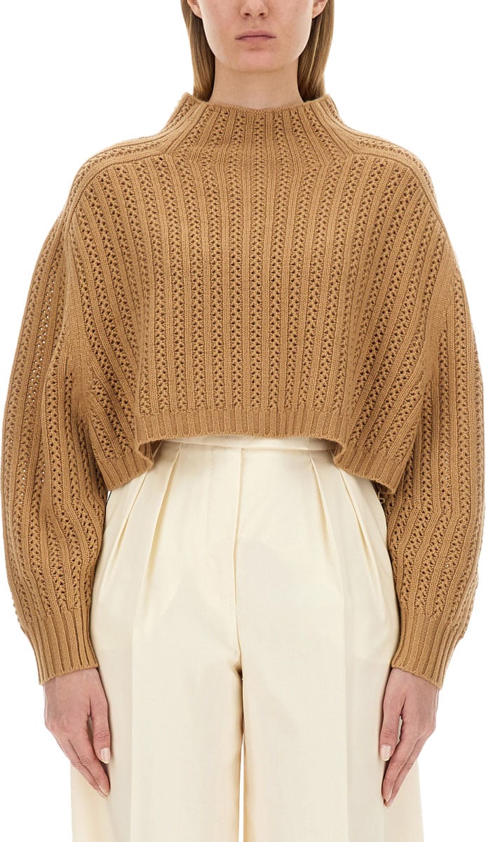 Max Mara "Hodeida" Jersey Neutraal