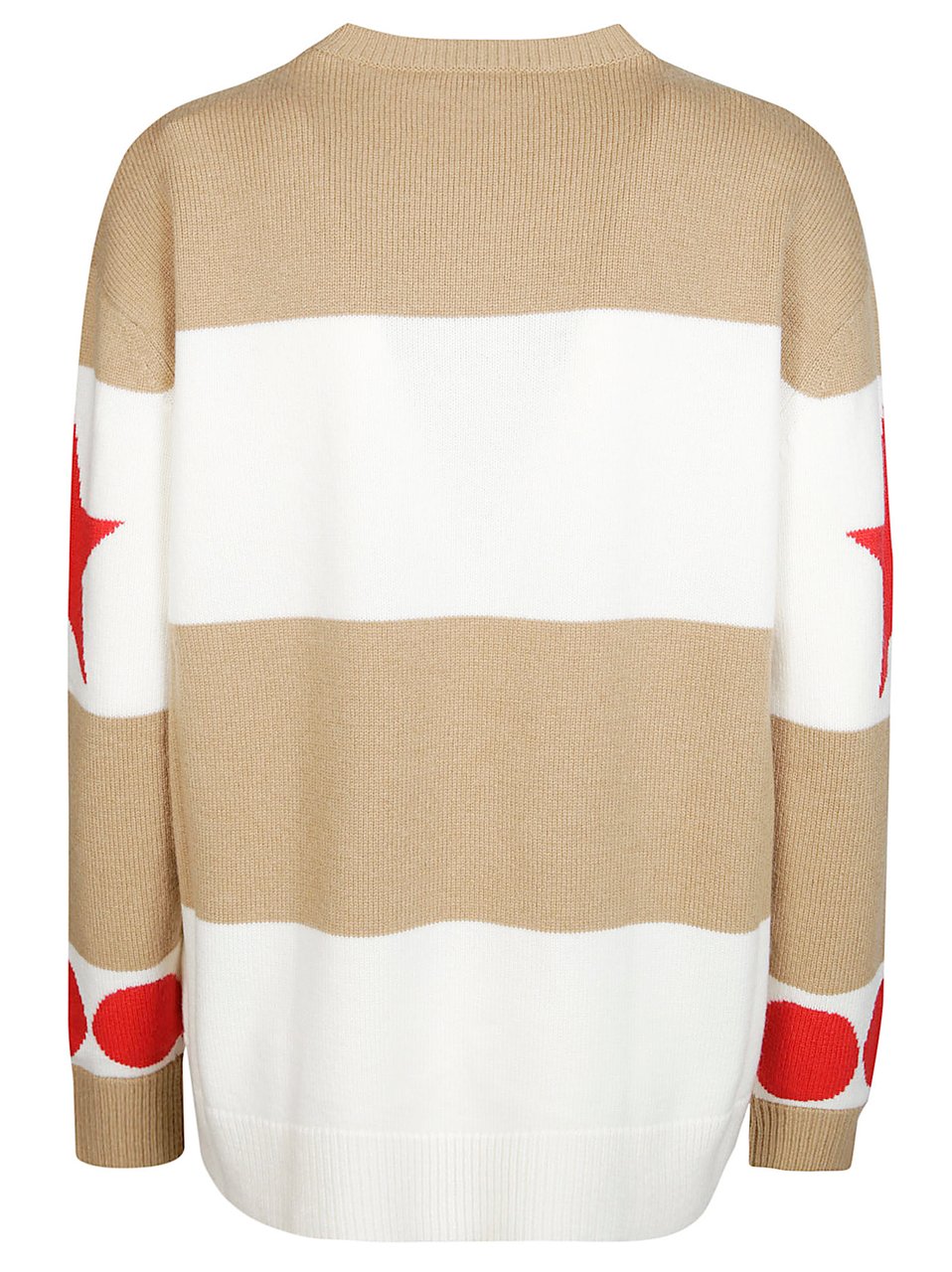 Max Mara Dirce 1951 Striped Shirt Neutraal