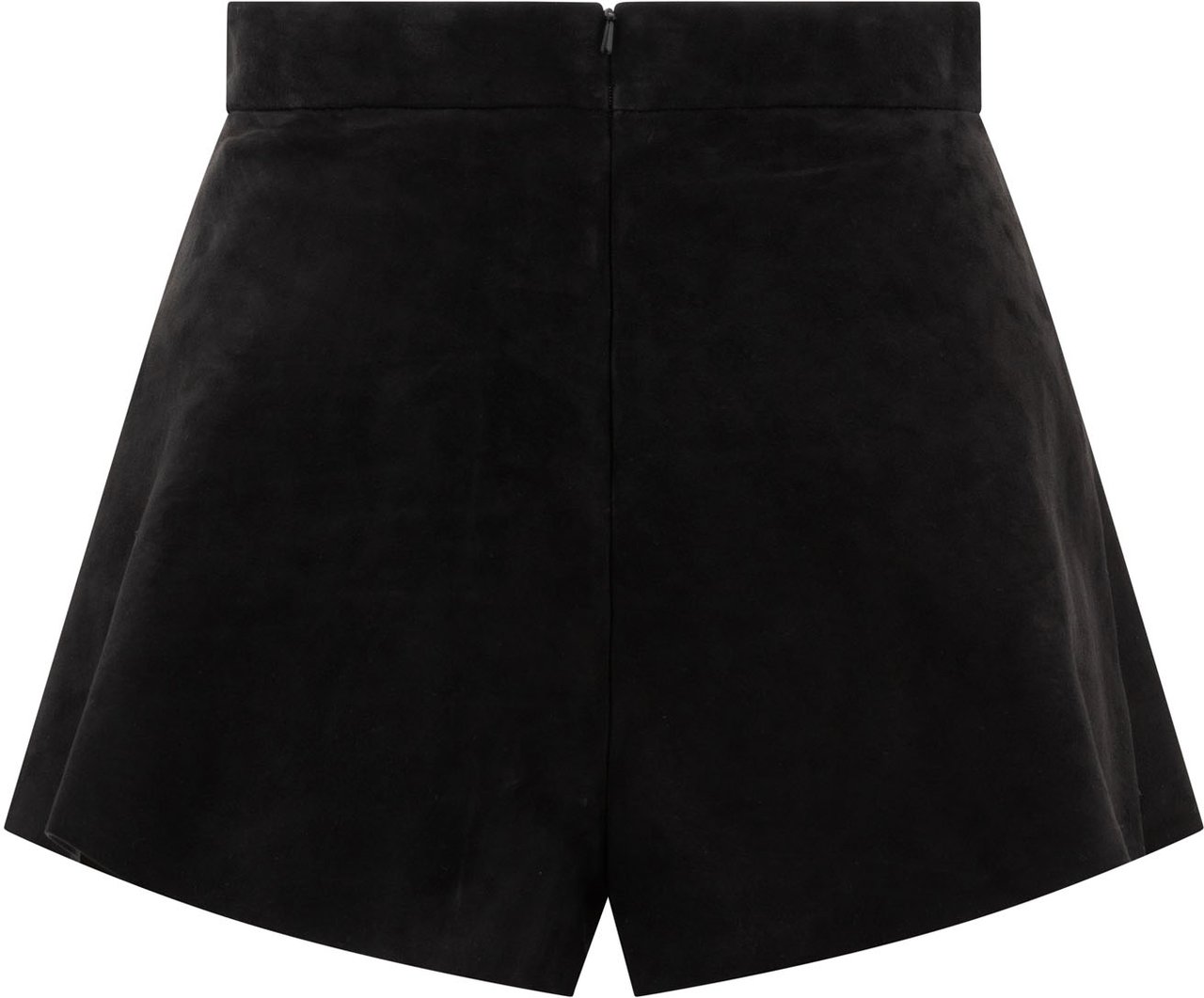 Max Mara Suede shorts Zwart